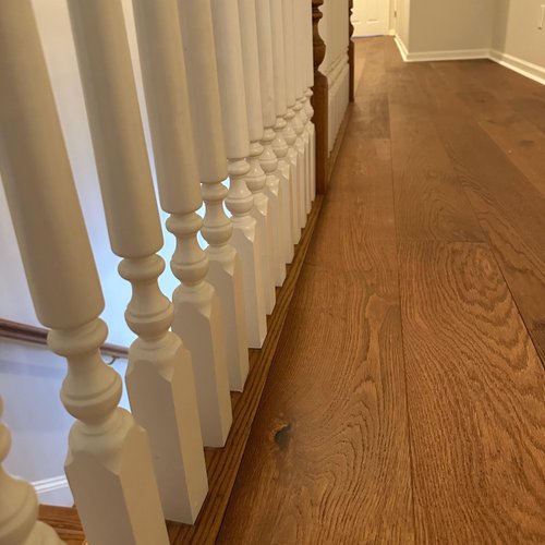 Wood floor in a Alpharetta home