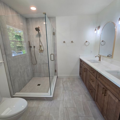 Beautiful bathroom makeover in Alpharetta, GA