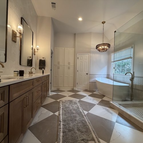 Bathroom makeover in Alpharetta, GA