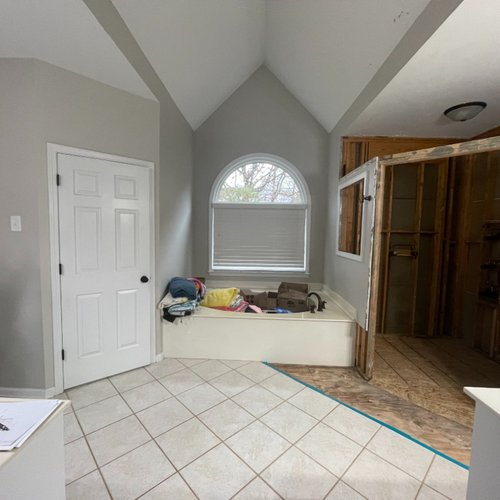 Bathroom before makeover