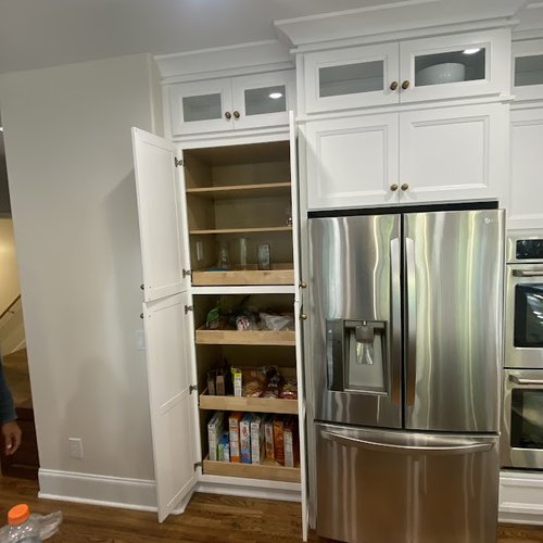 New kitchen storage in Alpharetta, Georgia