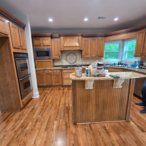 Outdated kitchen before remodel