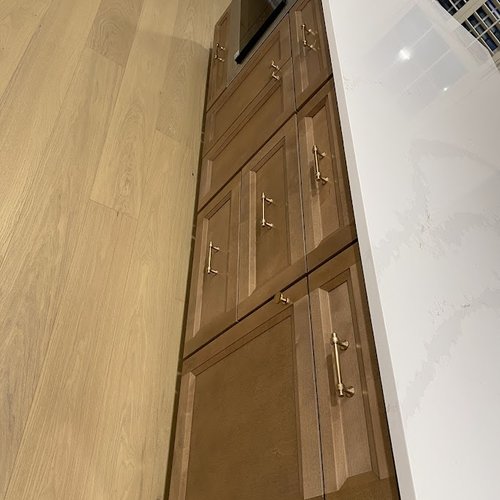 New kitchen island installed in Alpharetta, GA