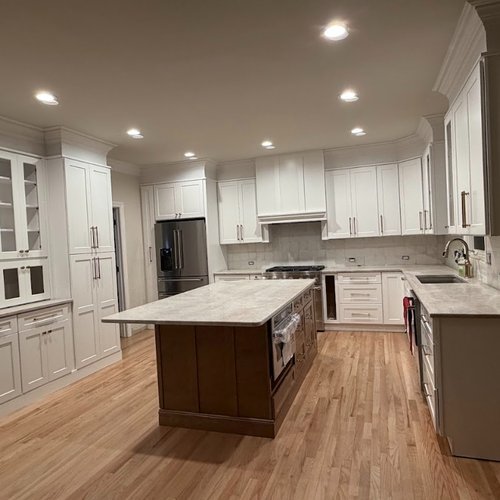 Affordable kitchen makeover by Bridgeport Carpets