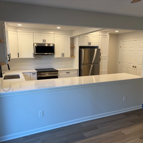 Fresh kitchen remodel by Bridgeport Carpets & Flooring