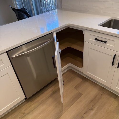 Advanced cabinet storage solutions by Bridgeport Carpets in Alpharetta, GA