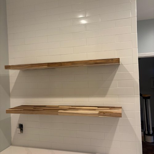 New kitchen backsplash by Bridgeport Carpets