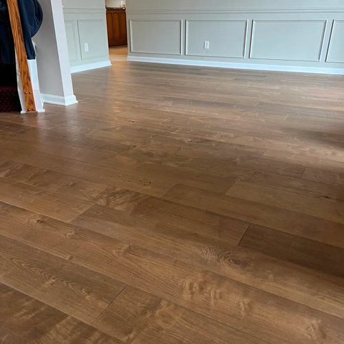 Hardwood floors installed by Bridgeport Carpets