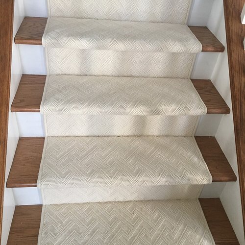 Stair runner in Alpharetta, GA from Bridgeport Carpets