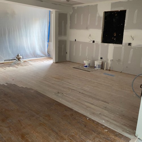 During kitchen renovations in an Alpharetta GA home