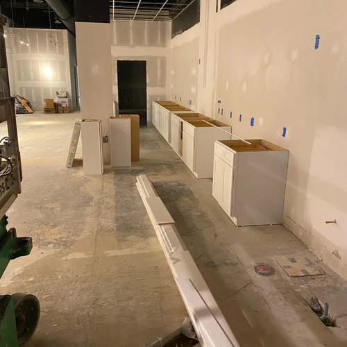 Retail store demo in Alpharetta, GA - during images