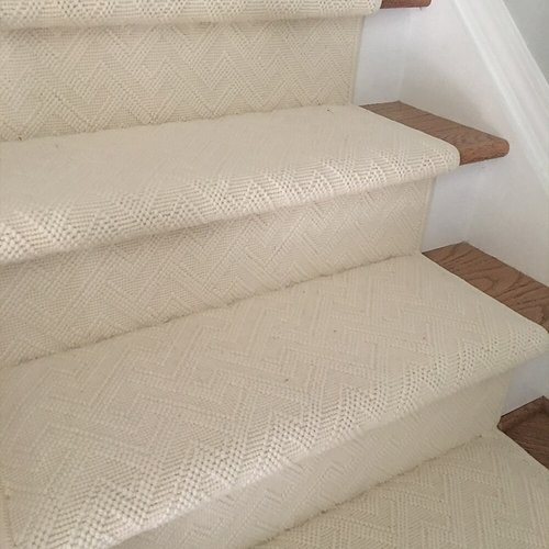 Carpet stair runner in Roswell, GA from Bridgeport Carpets