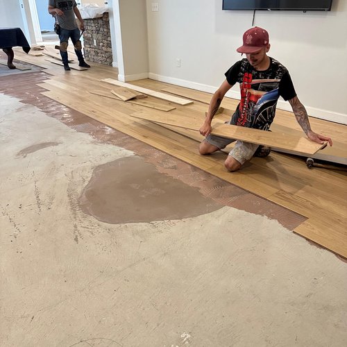 Installing Karastan Floors in an Alpharetta GA home