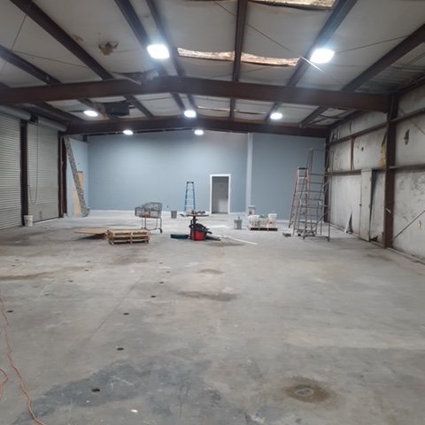 Commercial Remodel in progress by Bridgeport Carpets