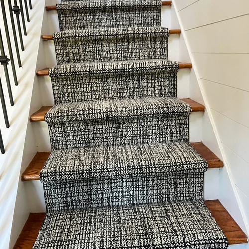Stair runner in Alpharetta, GA from Bridgeport Carpets
