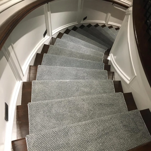 Stair runner in Alpharetta, GA from Bridgeport Carpets