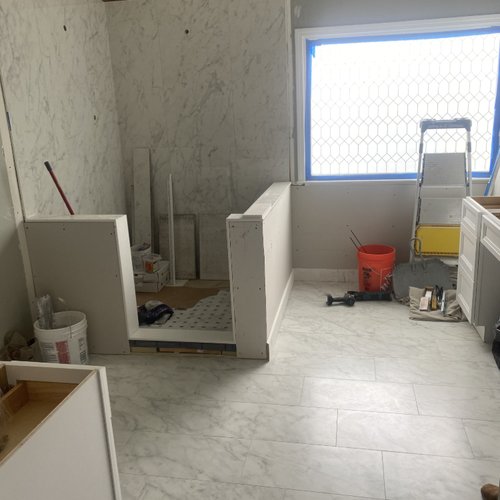 During Bathroom Renovation in Alpharetta GA