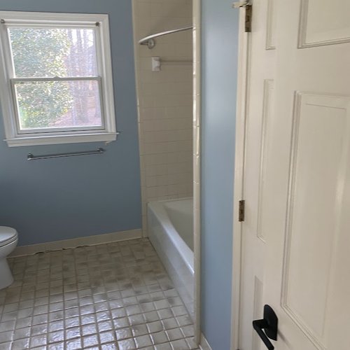 Bathroom project before remodel