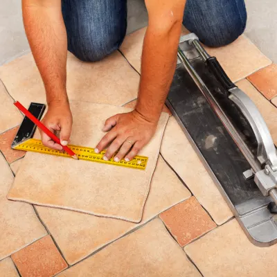 Tile installation in Johns Creek, GA from Bridgeport Carpets