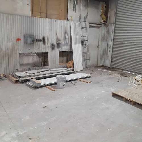 Commercial Remodeling in progress by Bridgeport Carpets
