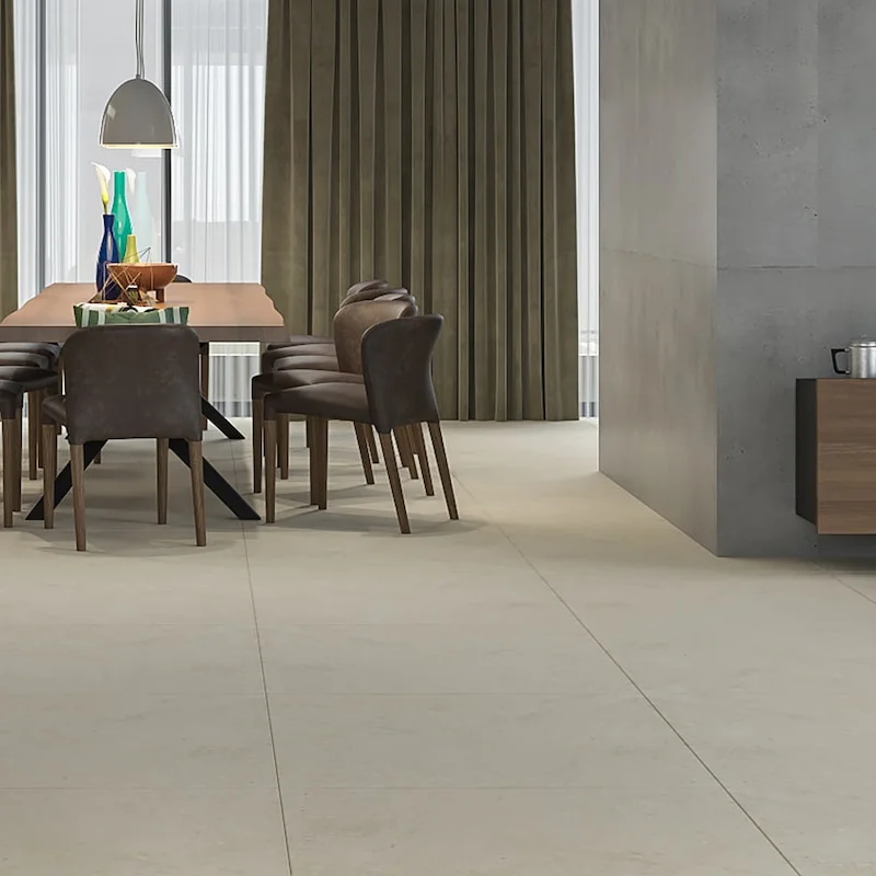 Tile flooring