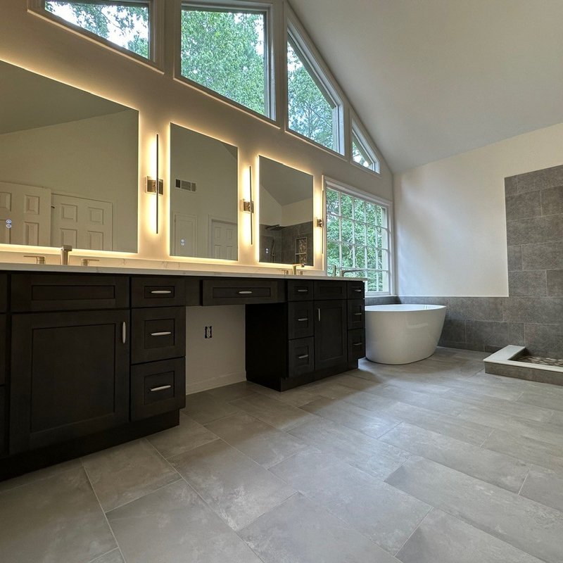 Bathroom Remodel by Bridgeport Carpets in GA
