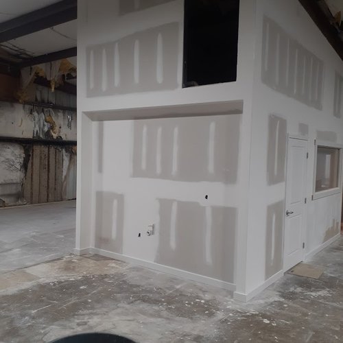 Commercial Remodeling in progress by Bridgeport Carpets