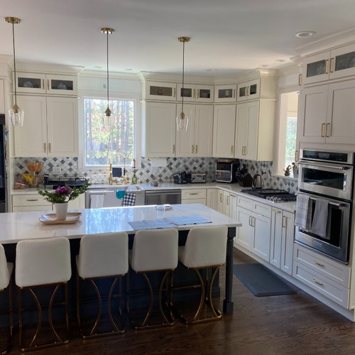 Stylish kitchen makeover in Alpharetta GA