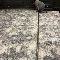 Professional commercial carpet installation