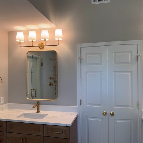 New bathroom upgrade by Bridgeport Carpets & Flooring
