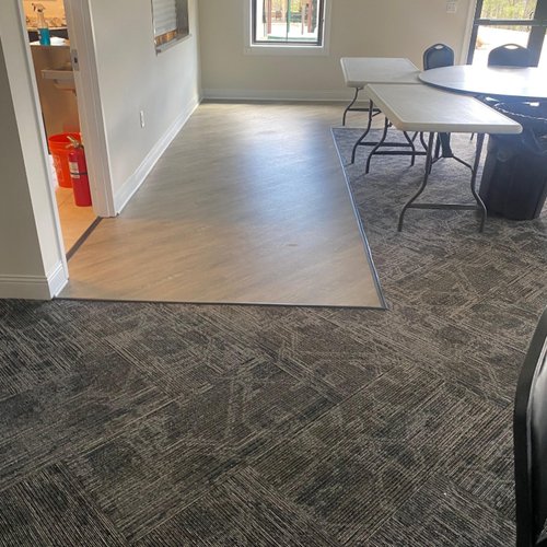 Commercial carpet floors by Bridgeport Carpets