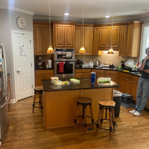 Before Kitchen in an Alpharetta home