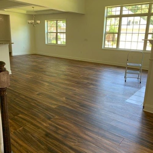 New Wood look flooring in Alpharetta GA