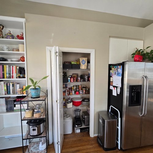 Kitchen storage before makeover
