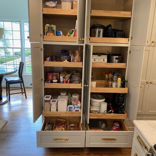 Professional storage in an Alpharetta GA home