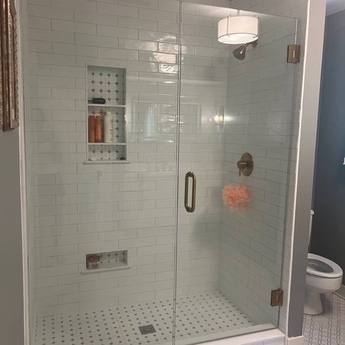 After shower renovation from Bridgeport Carpets