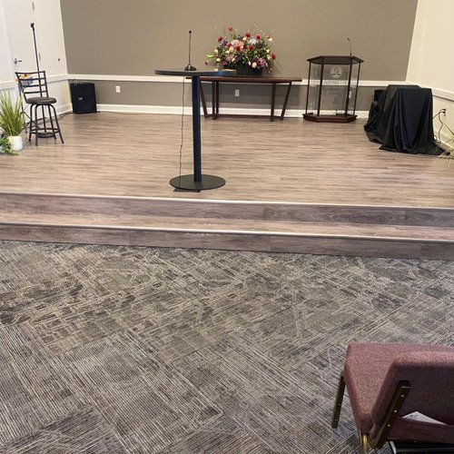 Commercial Carpet and LVT floors in Alpharetta Ga