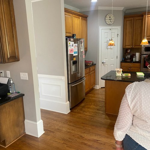 Before Kitchen renovations in Alpharetta GA