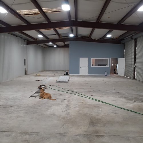 Commercial Remodeling in progress by Bridgeport Carpets