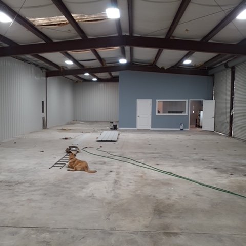 Commercial Remodeling in progress by Bridgeport Carpets