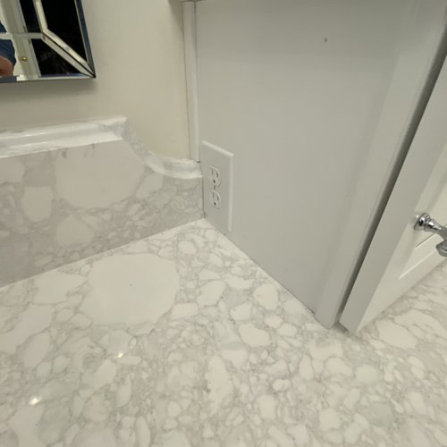 Detailed tile installation in Alpharetta