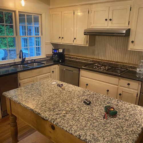Before kitchen renovation in Alpharetta GA