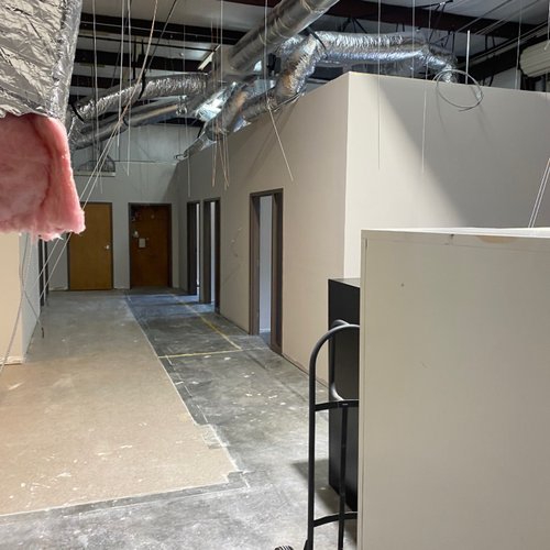Renovations in progress by Bridgeport Carpets