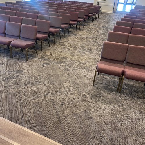Patterned Commercial carpet by Bridgeport Carpets in Alpharetta