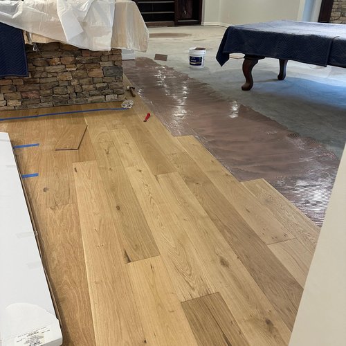 Installing Karastan Flooring in an Alpharetta GA home