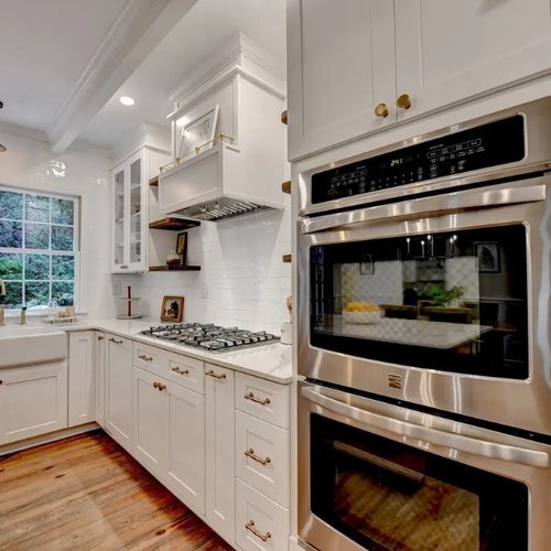 Kitchen with new appliances and cabinets in Alpharetta