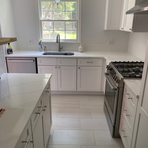 Bright kitchen remodel in Georgia
